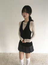 Wool Round Neck T-Shirt
