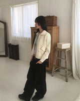 Weta Back Pocket Snap Pintuck Bizo Wide Military Cotton Pants