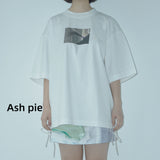 プリントルーズTシャツ