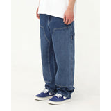 DOUBLE KNEE DENIM PANTS