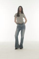 lace bt pants (blue)