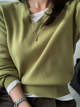 Knits Classic V-Neck Knit / 10 colors