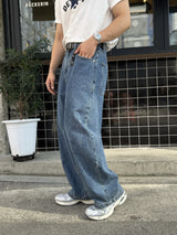 Ber balloon denim pants