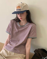 [ORIGINAL] Romi Striped Short Sleeve T-shirt