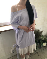 メリンストラップ半袖Tシャツ