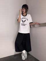バギー リンガー レタリング タトゥー オーバーサイズ Tシャツ 3カラー