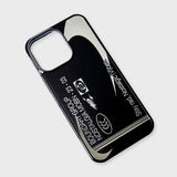 ノスタルジックビビズバンパーミラーフォンケース (Black)