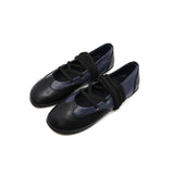 Tender 0003. Combi Lace-Up Flats - 3colors