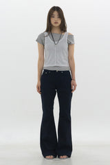 Layered Unbalanced T (Gray)