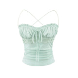 ベラクロスストラップトップス
