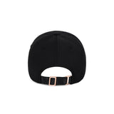 Rose gold stud over fit ball cap