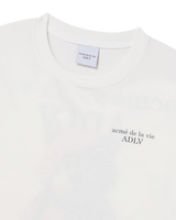 25FW AC BEAR BASIC LOGO SHORT SLEEVE T-SHIRT CREAM