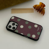 PISTACHIO DOT GLASS CASE