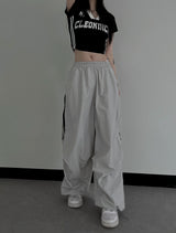 side zipper color pants (summer) (2color)
