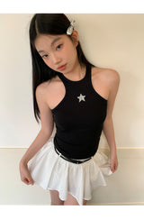 ブリングスターホルターネックスリーブレスｔシャツ