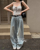 [MADE] エコンリブノースリーブ