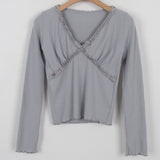 Ribbed lace - t