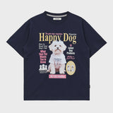 マルチーズマガジンハーフスリーブTシャツ