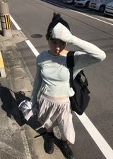  SOFT BOATNECK STRAP TEE