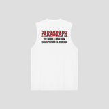 DISTORTED ARCH LOGO SLEEVELESS
