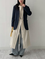 103 Grayish Wide Denim Pants