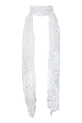 ツインクルネットスカーフ (Black/White)