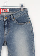 DENIM CAPRI PANTS