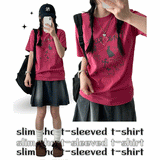 チュチュイラストレーティド半袖Tシャツ