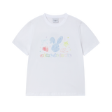 25SS ツインクルジュエリーバニーウィメンズショートスリーブTシャツ ホワイト