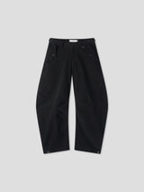 Arthur pin curved pants
