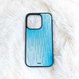 【MADE】 Star Shower(blue) glass Mirror bumper case