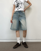ADYダメージバミューダショートパンツ2C