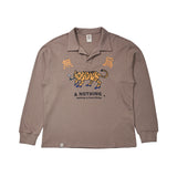 MU-WI PIN-KNIT COLLAR-TEE (Beige)