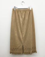Shoreditch suede skirt (3color)