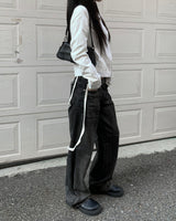 Form denim pants