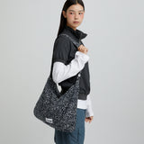 LEOPARD CORDUROY ECO CROSS BAG