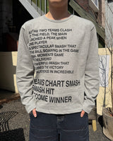Lucy lettering t-shirt