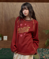 ワッフル ラグラン ロングスリーブ Tシャツ
