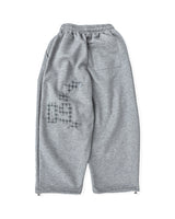 Nover Back Patch Fleece Sweat Pants