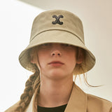 VA Curved Patch Bucket Hat / Beige