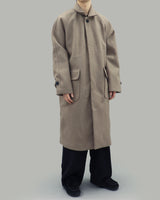 Rojong Balmacaan Coat (Beige)