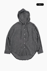 Slush check hoodie shirts