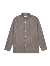 26ss Modern loosefit One pocket Check shirts 2color