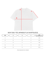 ボクシーデイリーTシャツジャパニーズフォー ショートスリーブ