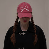 Red Pigment Ribbon Cap