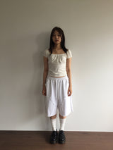 リベットバミューダスウェットショーツ(3color)