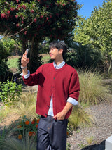 Teto Blanc Knit Cardigan (5 Colors)
