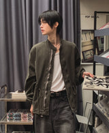 Mauve Washed Short Field Jacket