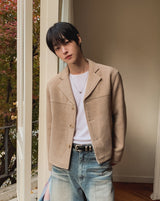 Kenny Wool Crop Blazer