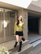 Winter Daily Mood Basic Round Knit (6color)